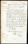 From: G. Pine, Surgeon, Sydney To: Colonial Secretary, New Zealand Date: 28 July 1846 Subject: Respecting lunatic Owen Connor being received into Lunatic Asylum New South Wales
Enclosed: 
- 1846/625 From: Percival Berrey, Sheriff, Auckland To: Colonial Secretary, Auckland Date: 19 May 1846 Subject: For authority for a strait jacket for Owen Connor and for extra provisions
- 1846/624 From: Percival Berrey, Sheriff, Auckland To: Colonial Secretary, Auckland Date: 18 May 1846 Subject: Reporting escape of Owen Connor and insecure state of Gaol [Jail] Fence
- 1846/1603 From: Percival Berrey, Sheriff, Auckland To: Colonial Secretary, Auckland Date: 13 May 1846 Subject: Reporting insanity of Owen Connor, suggesting propriety of removing him to Sydney
- 1842/603 From: Edward Deas Thomson, Colonial Secretary, New South Wales To: Colonial Secretary, New Zealand Date: 15 September 1842 Subject: Receiving Joseph Hale into the Lunatic Asylum at Bedlam
- 1842/811 From: John Johnson, Colonial Surgeon, Auckland To: Colonial Secretary, Auckland Date: 10 May 1842 Subject: Reporting on the case of Hale (the lunatic) confined in Gaol [Jail]