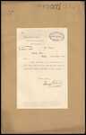 From: Henry R Hill, Feilding Date: 5 February 1907 Subject: For address of Sir Hercules Robinson