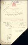 From: [Lewis Griffiths, Acting Secretary] Secretary, Marlborough Racing Club, Blenheim Date: 23 April 1907 Subject: For Totalisator License for 8th and 9th May 1907