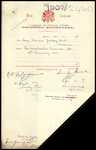 From: [Michael Joseph Egan], Secretary, Wairio Jockey Club, Wairio Date: 25 November 1907 Subject: For Totalisator License for 8th January 1908