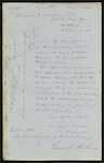 From: C A Dillon, Civil Secretary, Auckland To: Colonial Secretary, Auckland Date: 22 January 1851 Subject: Pensioners to purchase land
Enclosed: 
- 1851/153 From: Captain Haultain, Staff Officer, Epsom To: Colonial Secretary, Auckland Date: 22 January 1851 Subject: Application of Pensioner Richard Bryan to purchase Land at Onehunga
- 1851/154 From: E T Mathews, Clerk of Work, Auckland To: Colonial Secretary, Auckland Date: 22 January 1851 Subject: For advance of £50 to pay Military Workmen employed on the new Wharf
- 1851/155 From: Thomas Beckham, Commissioner of Police, Auckland To: Colonial Secretary, Auckland Date: 22 January 1851 Subject: Transmitting Account of Travelling Expenses for Police (£1:5:0)