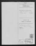 SHARP Charles George - Hamilton - Clerk