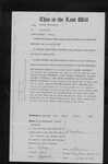 HENDERSON Edward - Greymouth - Retired Miner
