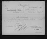 CARTER Mary Ann - Westport - wife of George