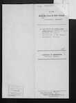 HOPKINS Thomas Henry James - Otira, Westland and Christchurch - Store Keeper