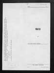 BASHER William Frank - Christchurch - Retired Woollen Mill Worker