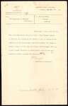 W T Glasgow, Secretary and Inspector, Customs Department, Wellington - Archibald Clark and Sons - remission of duty cannot be given on samples of materials for shirtmaking