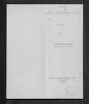 CROWSON John William aka HUTTON - Timaru - Storekeeper