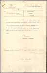 W T Glasgow, Secretary and Inspector, Customs Department, Wellington - John McLean Cochrane, Paeroa - forwarding Warrant to act as Assayer of Gold