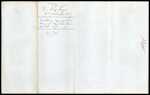 William Fox to J. Thomas - charters etc "Bee" and "Sisters" - 6/11/1849