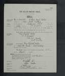 WATSON William Frank - Orari and Dunedin - Railway Employee