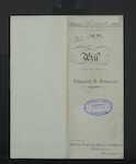 SOUNESS Edward Henry - Dunedin - Watchmaker and Jeweller