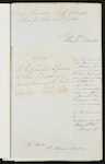 From: Henry St. Hill, Sheriff, Wellington Date: 11 October 1843 Subject: returns for Blue Book for 1842  [This item is part of a larger record. To order this document please use the record number in the Additional Archives Description field below]