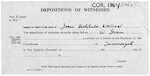 Coroners Inquests - Case Files - Invercargill - Watson, James Archibald - Microfilm only [Use copy MICRO R 4909]