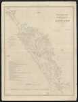 Geological sketch map of northern district of Auckland - Topographical features - scale 6 miles:1 inch - James Hector