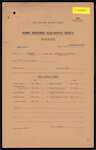 SHARPE, William Alfred Hollingshead - WWII 560733 - Army