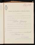 Exemption from Examination as Third-Class Engineer - John Young