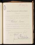 Exemption from Examination as Third-Class Engineer - George Jones