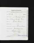 Wong, Sing Tai (Born at Canton) - Age 31 - Arrived aboard Monowai - Certificate issued in Wellington 3 May 1906 - Paid £100