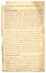 Prisoner of War - Statement made by 26279 Private T.E. [Thomas Edmund] King, 2nd Canterbury Battalion [pages are missing from file]