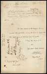 From: Major St John, Camp Drury Date [received]: 6 May 1864 Subject: Lieutenant [or Lance] Corporal J Milne, and Private Robert Cust have provided able substitutes and requesting they may be discharged