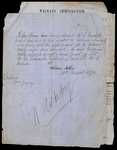 Waikato Immigration - Application for crown grant 951 - William Ashby - Lot 14 Tuhimata, John Stevens - Maketu No. 6 [includes deed of conveyance John Stevens to William Ashby]