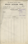 MOORE, William John - SA3844 - Army